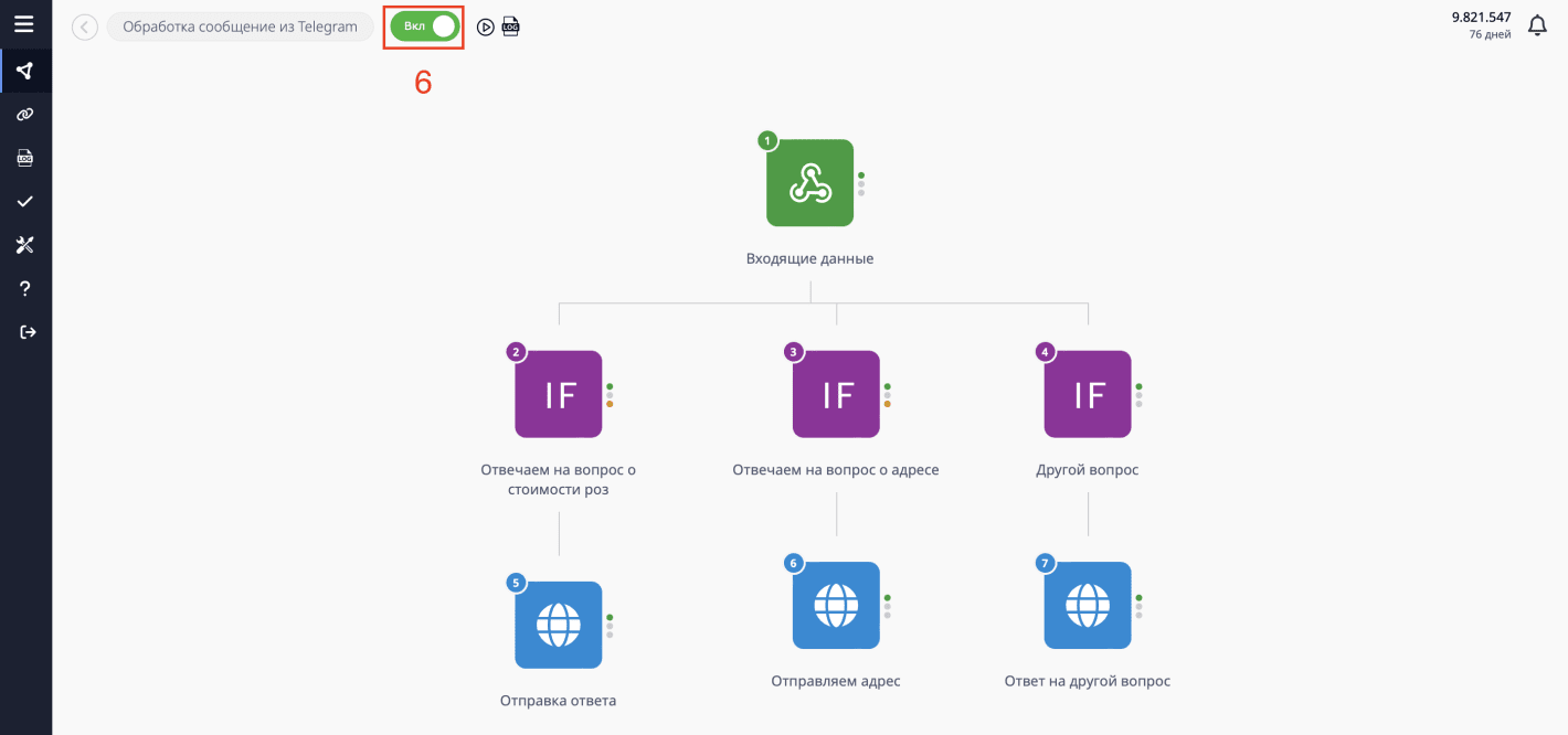 Создание мини чат-бота в Telegram