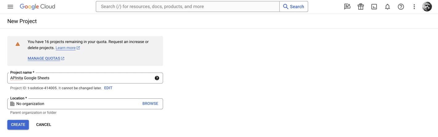 Передача обращений из U-ON в Google таблицы