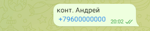 Добавление сделок и контактов в amoCRM при помощи Telegram-бота