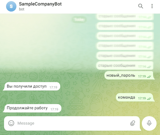 Авторизация в Telegram-боте с использованием Google-таблицы в качестве базы данных