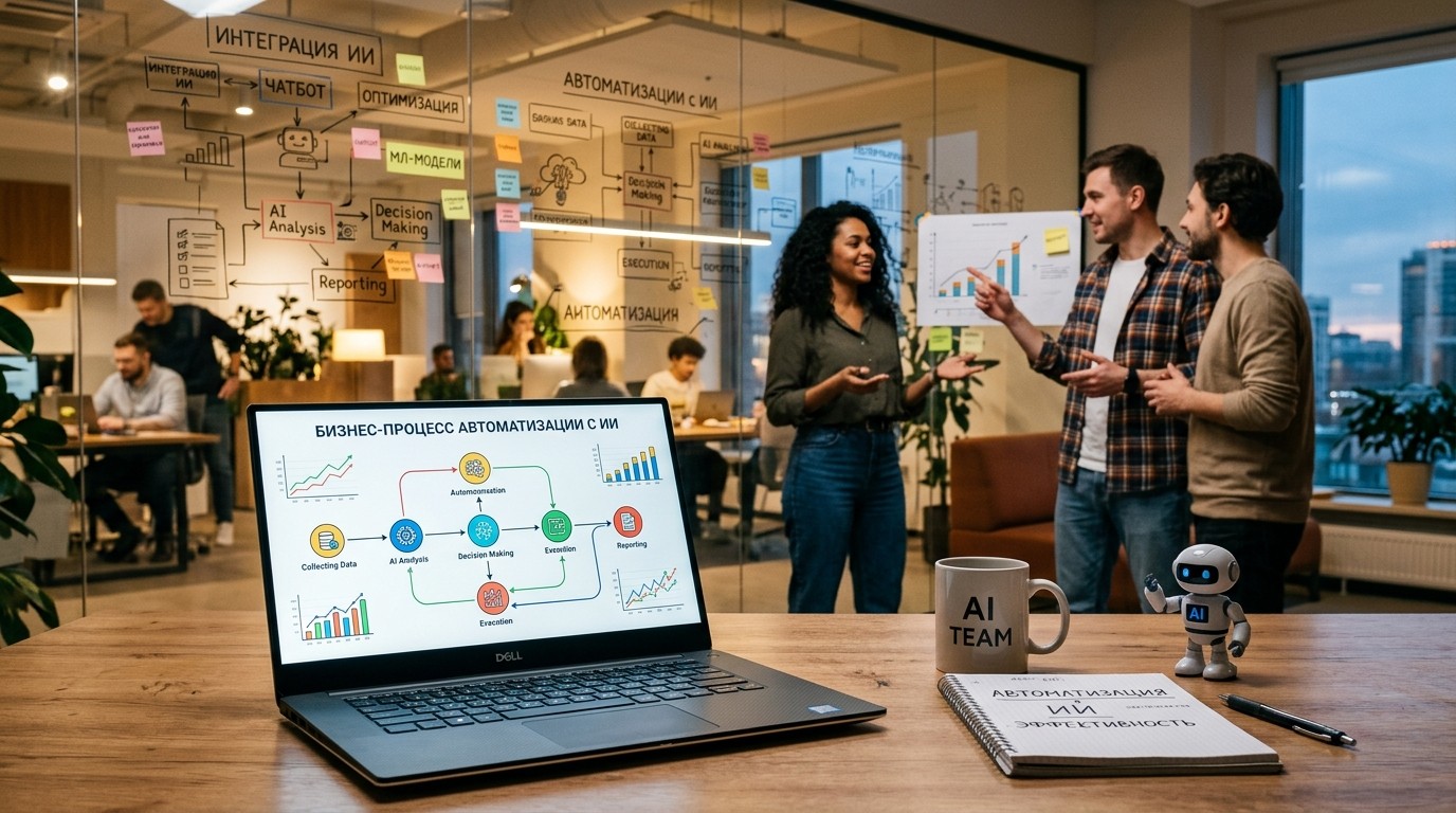 Бизнес на искусственном интеллекте: живые примеры и сценарии внедрения
