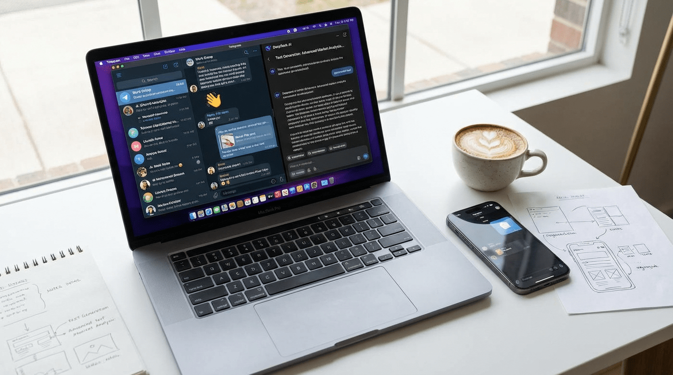 Как подключить DeepSeek к Telegram для автоматизации ответов и генерации контента