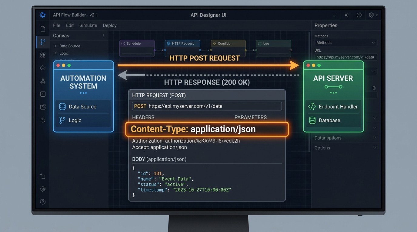 Как работает header Content-Type: application/json в автоматизации
