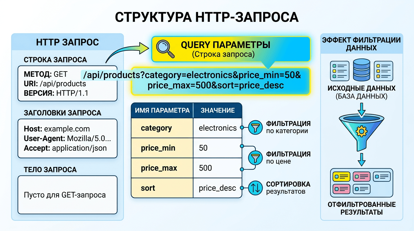 Query параметры в API: что это и как использовать на практике