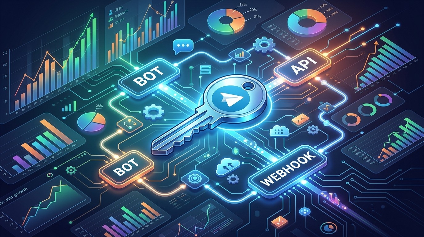 Токен Telegram-бота: как работает, где найти и для чего нужен api token