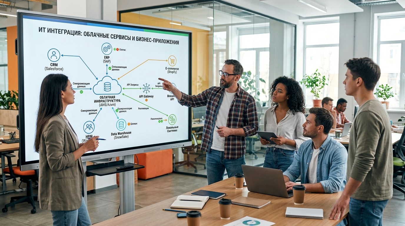 Интеграция IT-систем: принципы, сценарии и практические сложности
