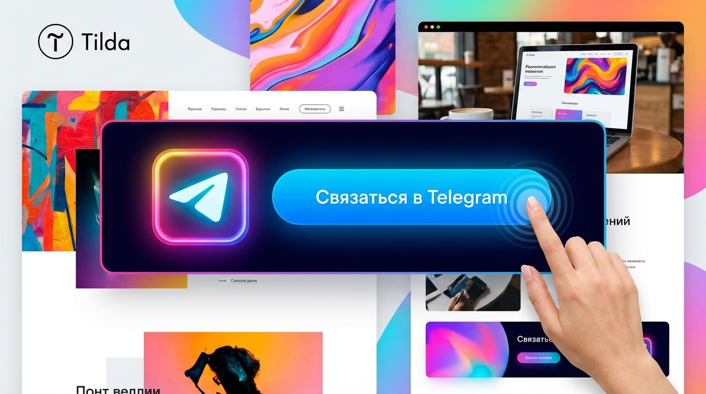 Как добавить ссылку на Telegram в Тильде: практические решения и ошибки
