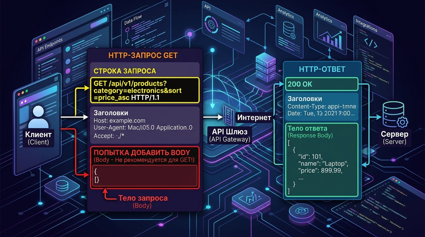 Можно ли передавать body в GET-запросе: технические нюансы и реальные кейсы