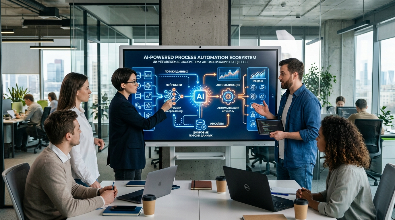 Практические сценарии автоматизации бизнеса с AI: где искусственный интеллект реально помогает